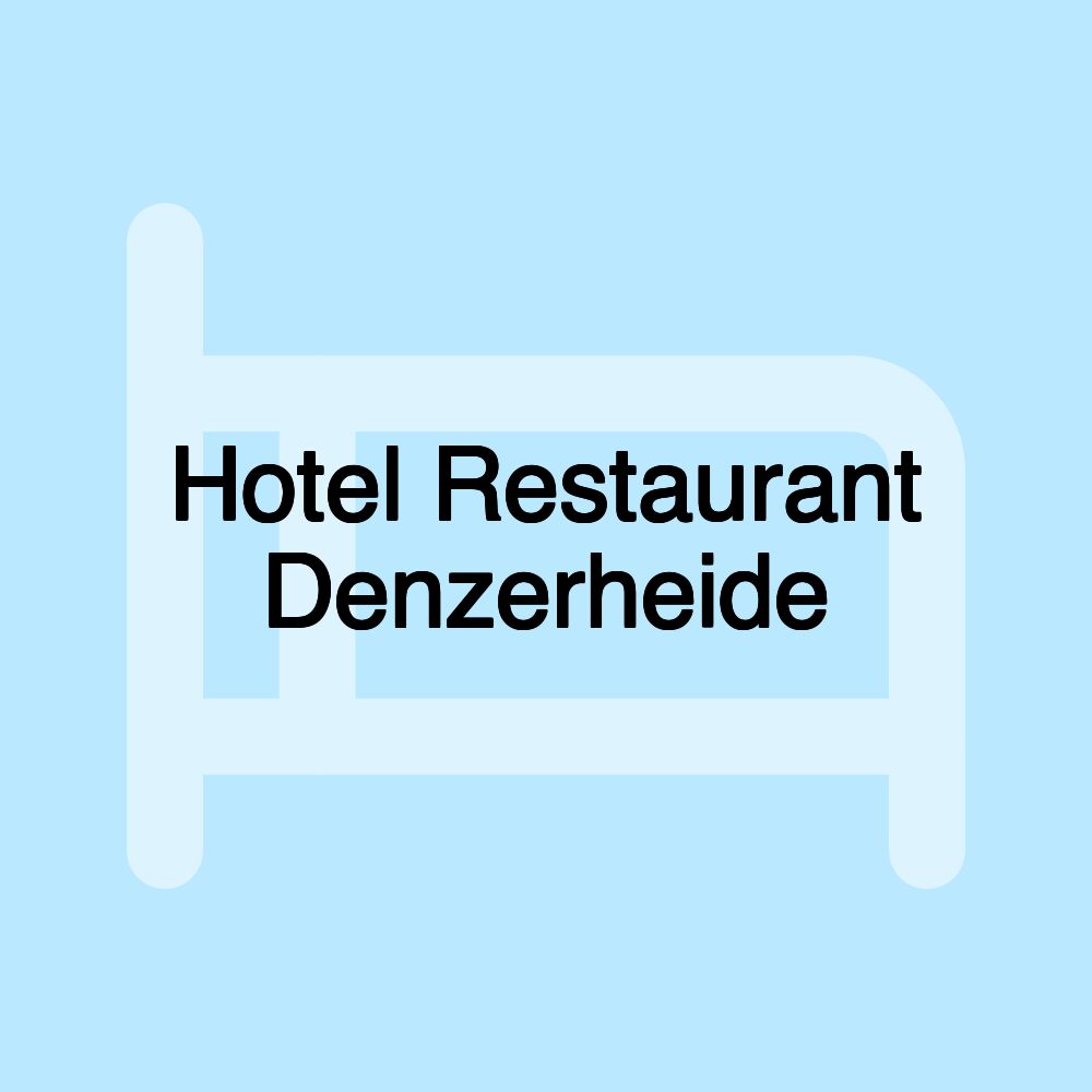 Hotel Restaurant Denzerheide