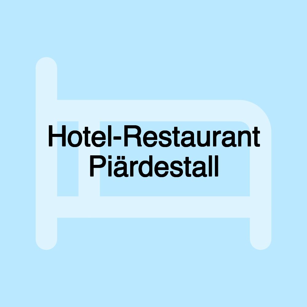 Hotel-Restaurant Piärdestall