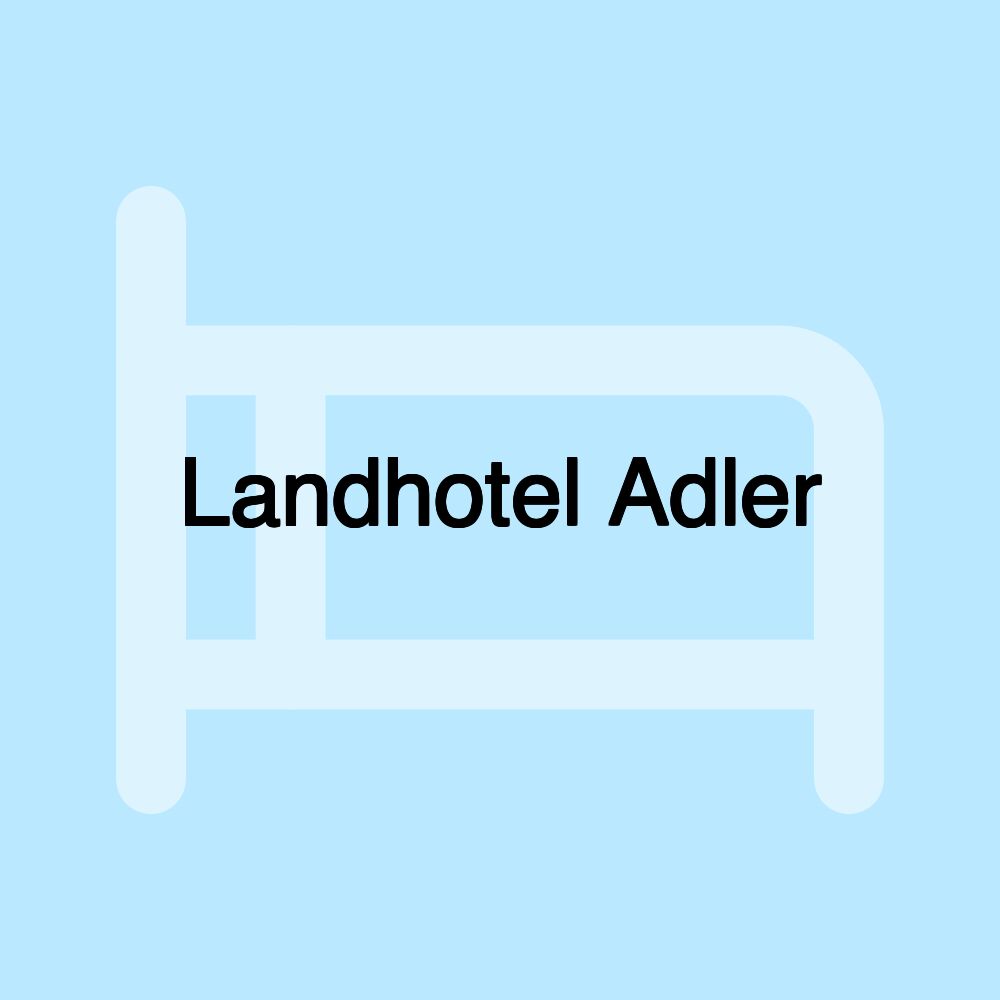 Landhotel Adler