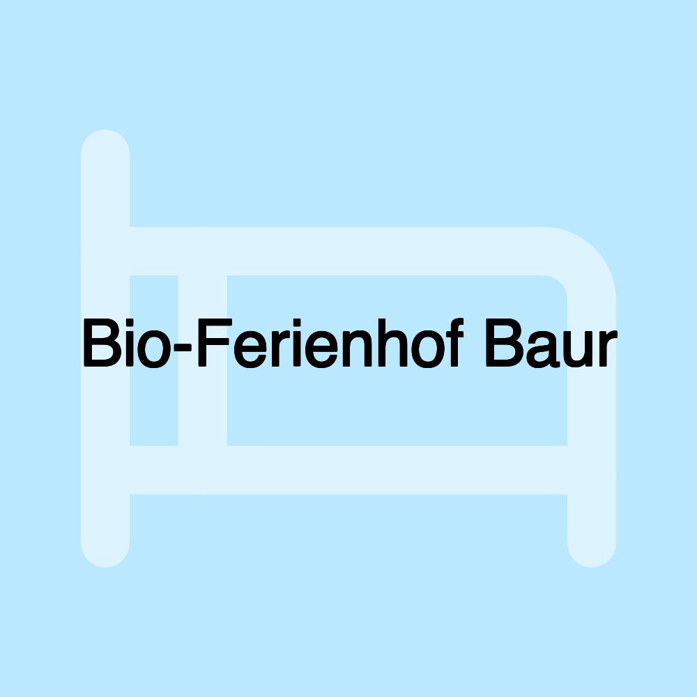 Bio-Ferienhof Baur