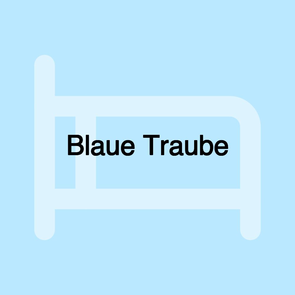 Blaue Traube