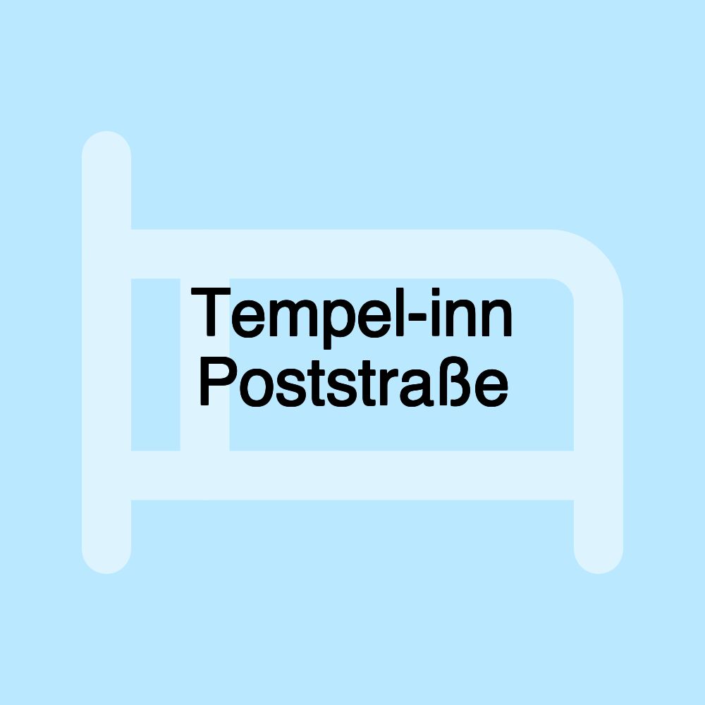 Tempel-inn Poststraße