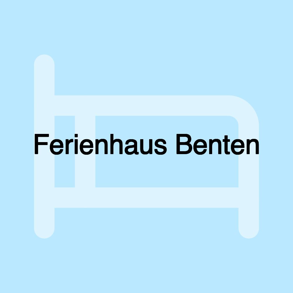 Ferienhaus Benten