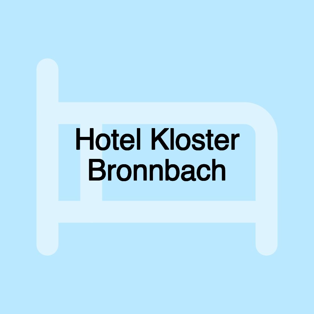 Hotel Kloster Bronnbach