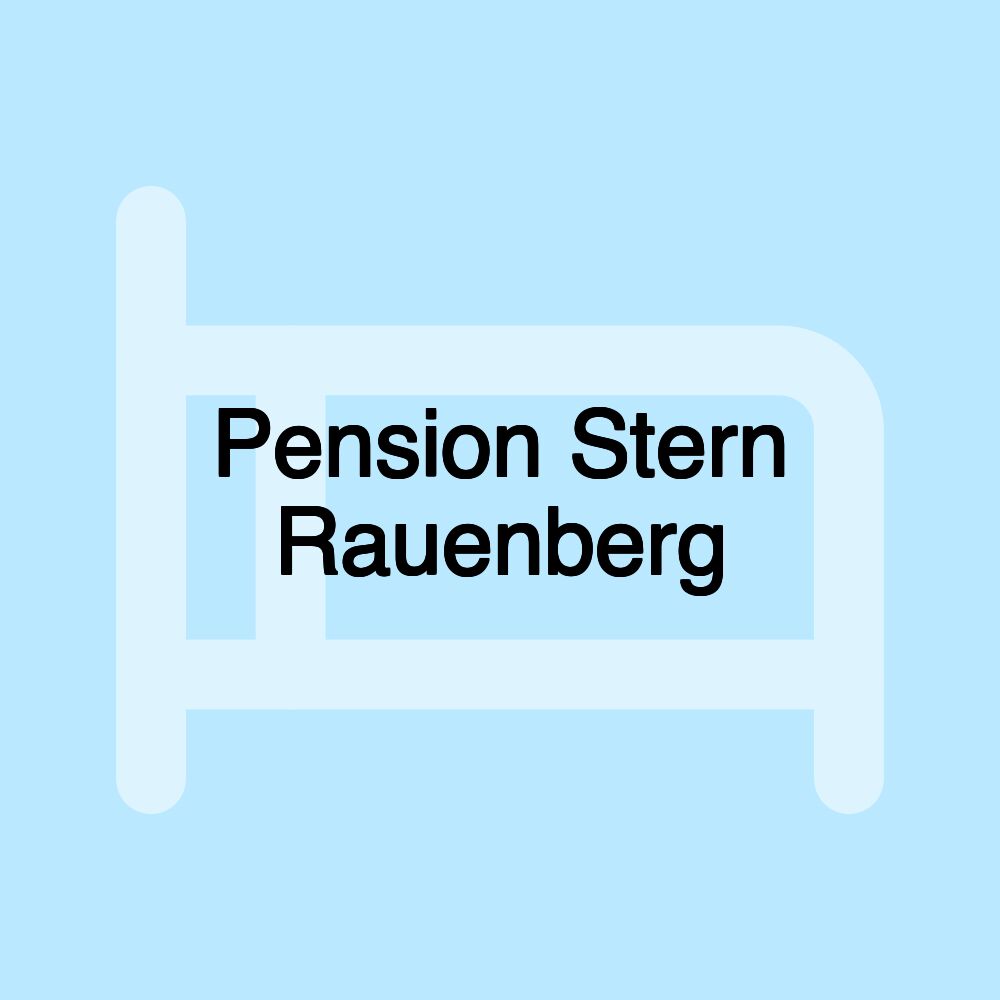 Pension Stern Rauenberg