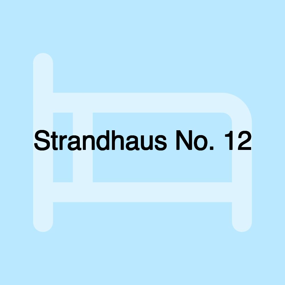 Strandhaus No. 12