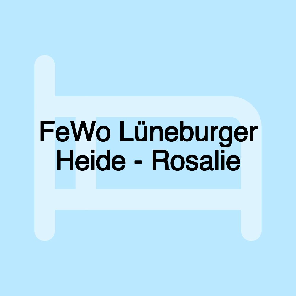 FeWo Lüneburger Heide - Rosalie