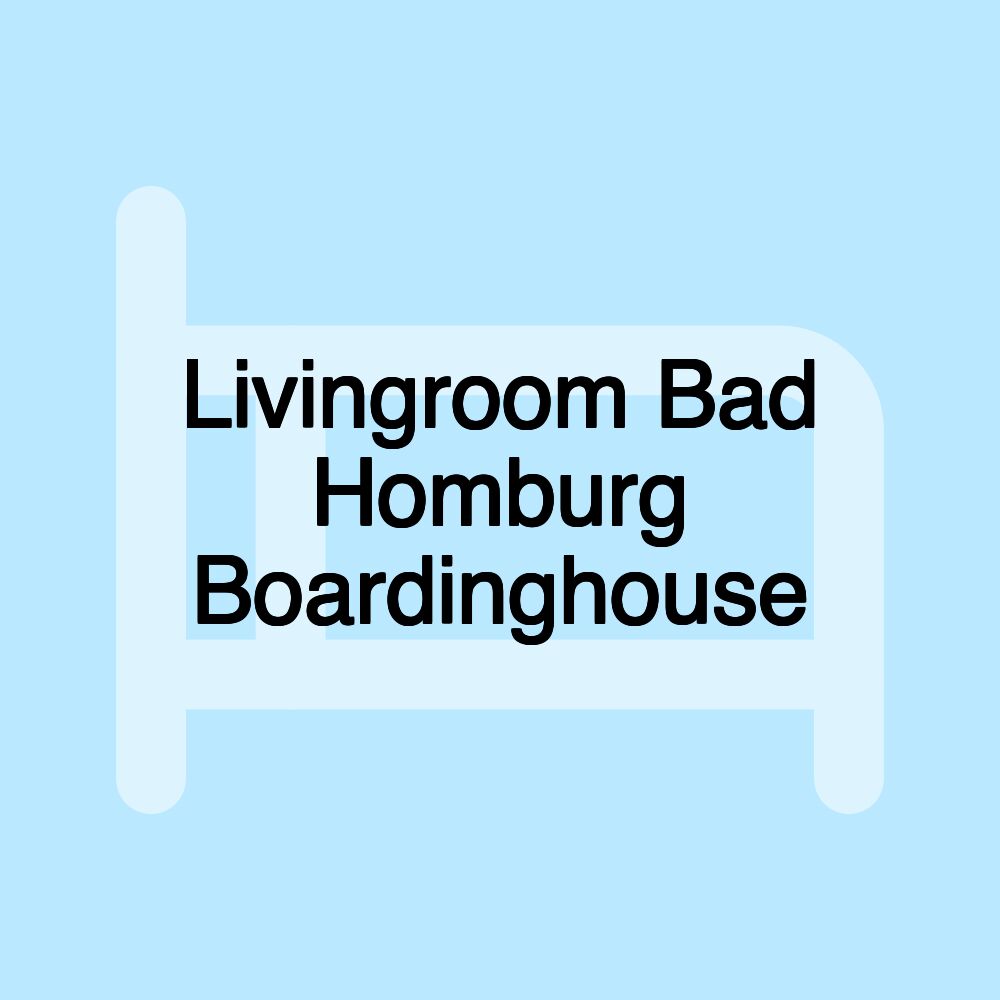 Livingroom Bad Homburg Boardinghouse