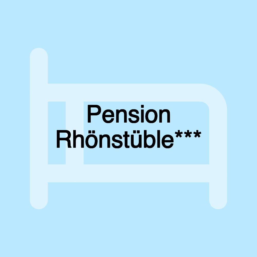 Pension Rhönstüble***