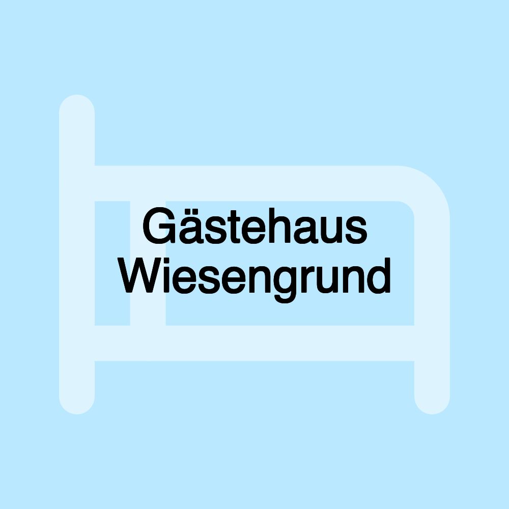 Gästehaus Wiesengrund