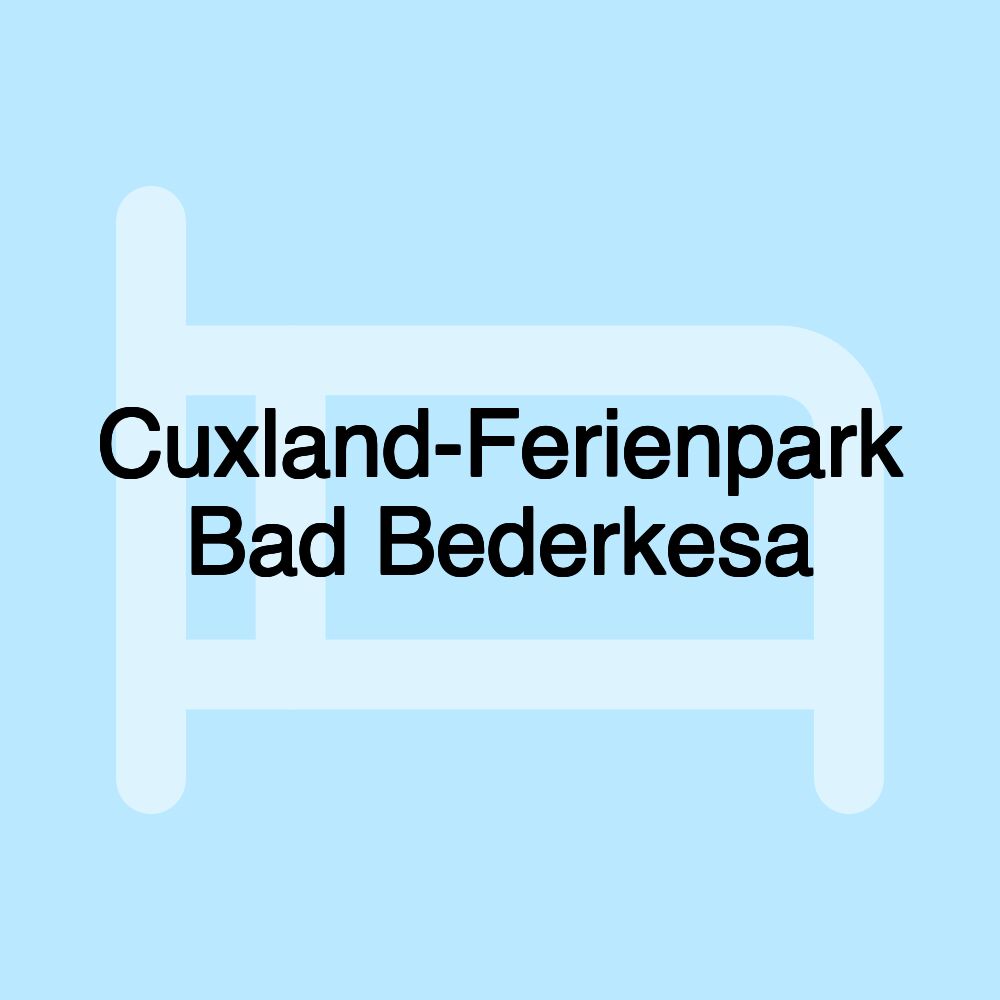 Cuxland-Ferienpark Bad Bederkesa