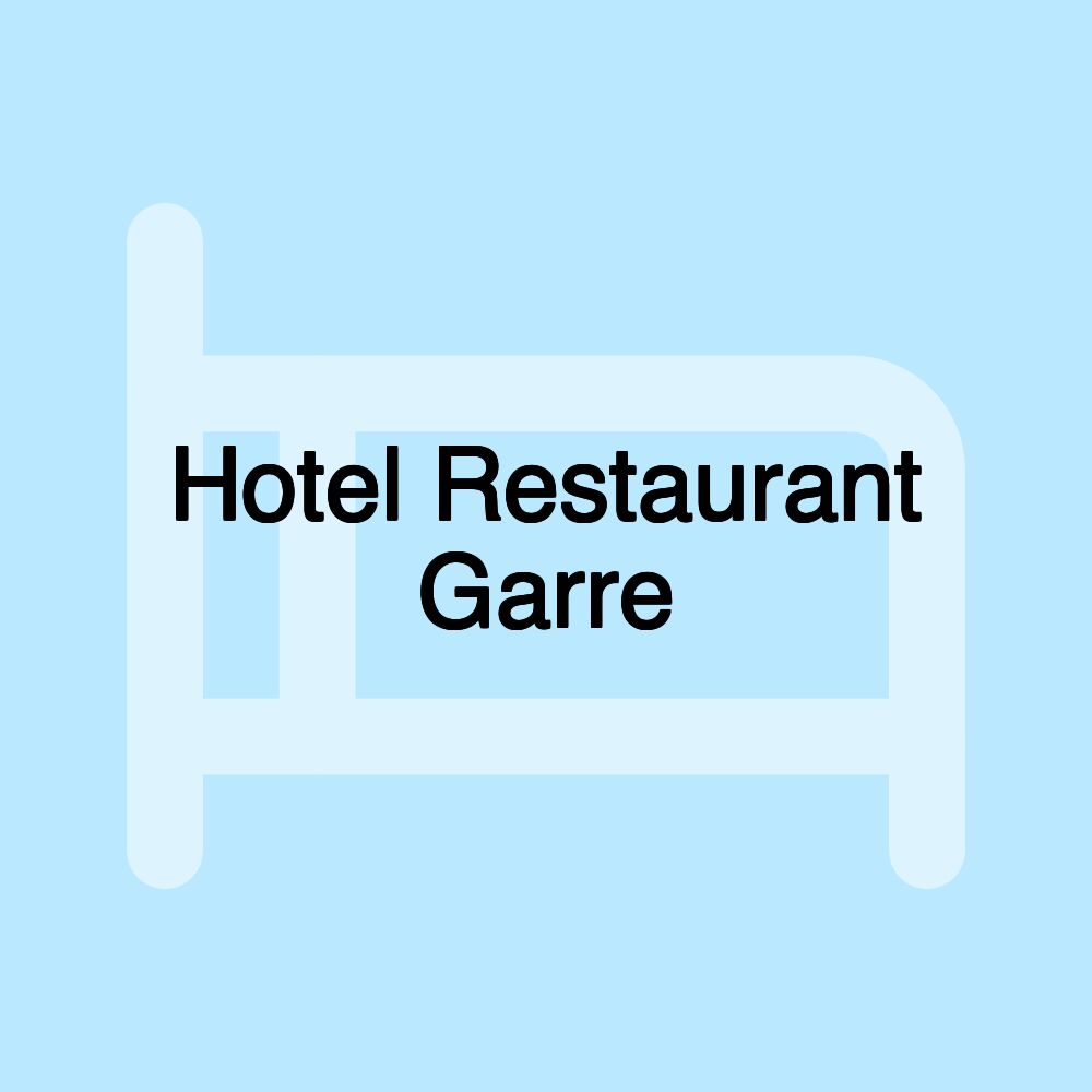 Hotel Restaurant Garre