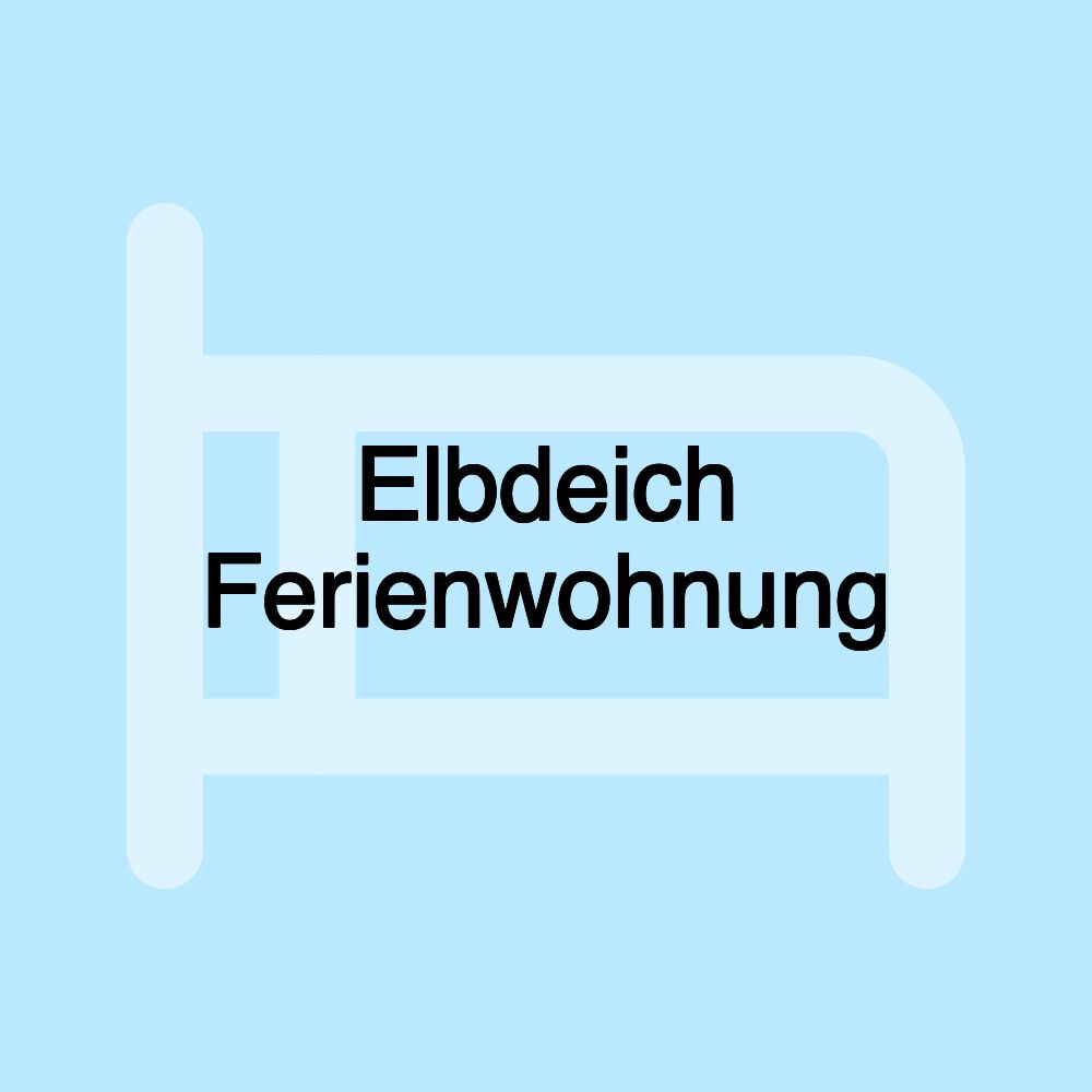 Elbdeich Ferienwohnung