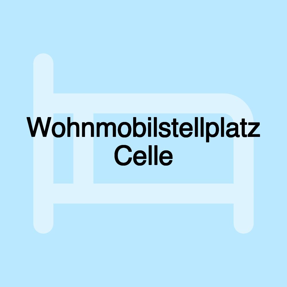 Wohnmobilstellplatz Celle