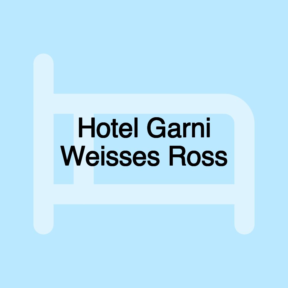 Hotel Garni Weisses Ross