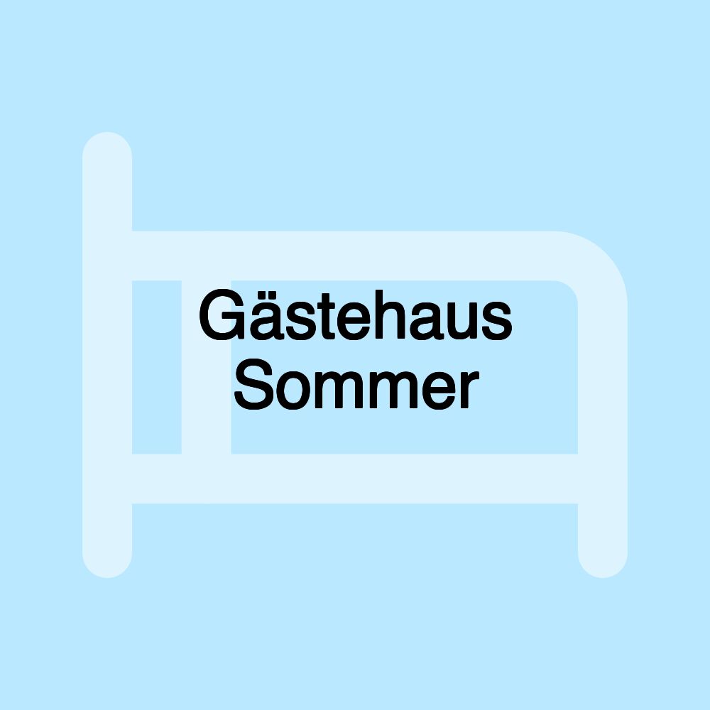 Gästehaus Sommer