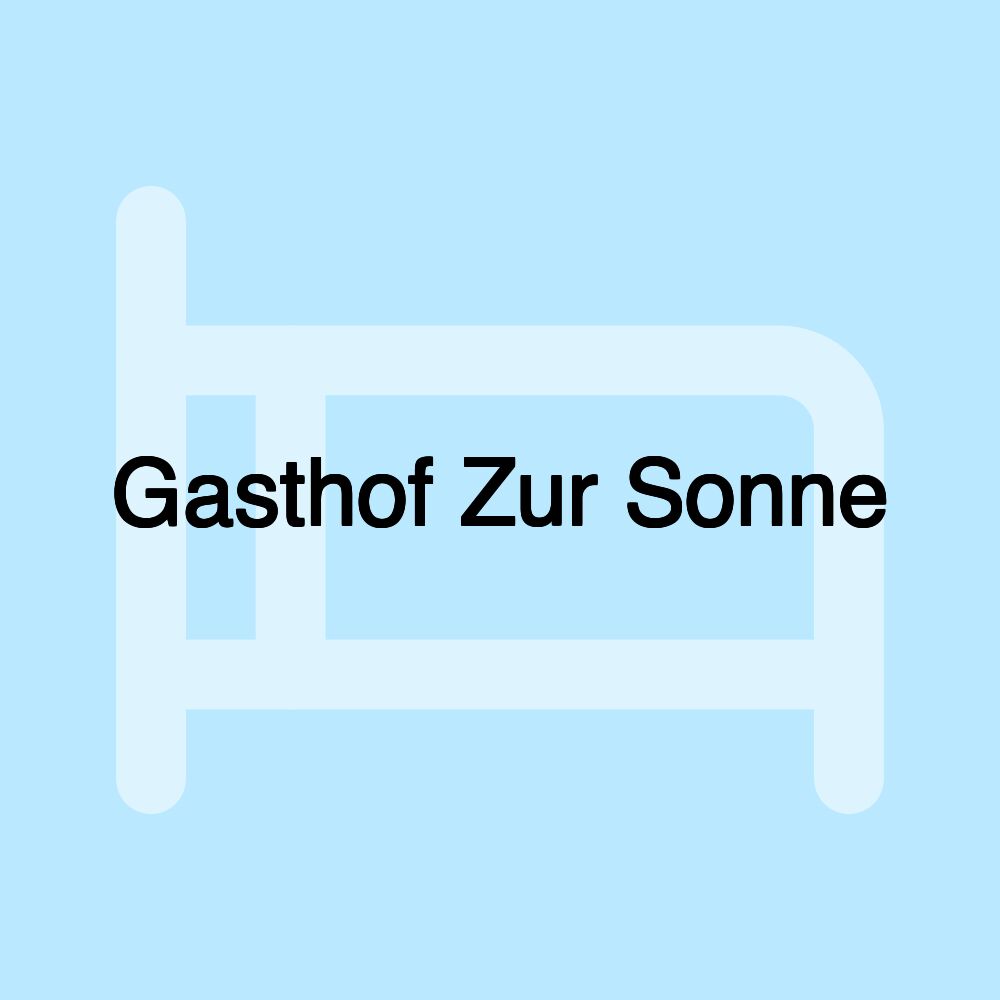 Gasthof Zur Sonne