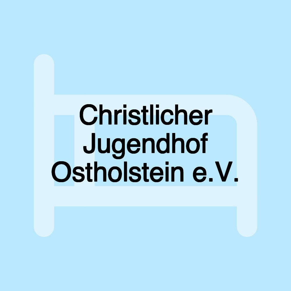 Christlicher Jugendhof Ostholstein e.V.