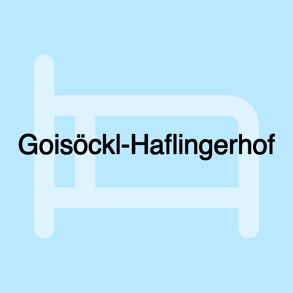 Goisöckl-Haflingerhof