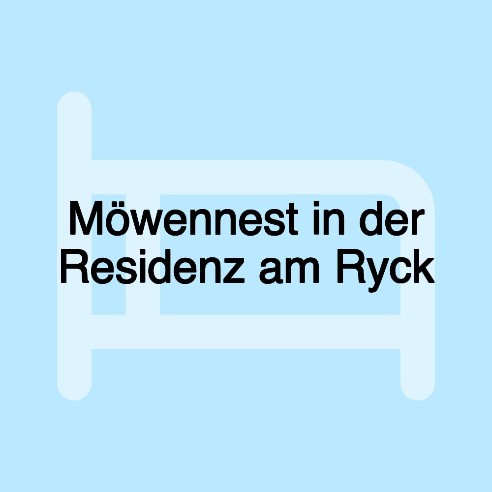 Möwennest in der Residenz am Ryck