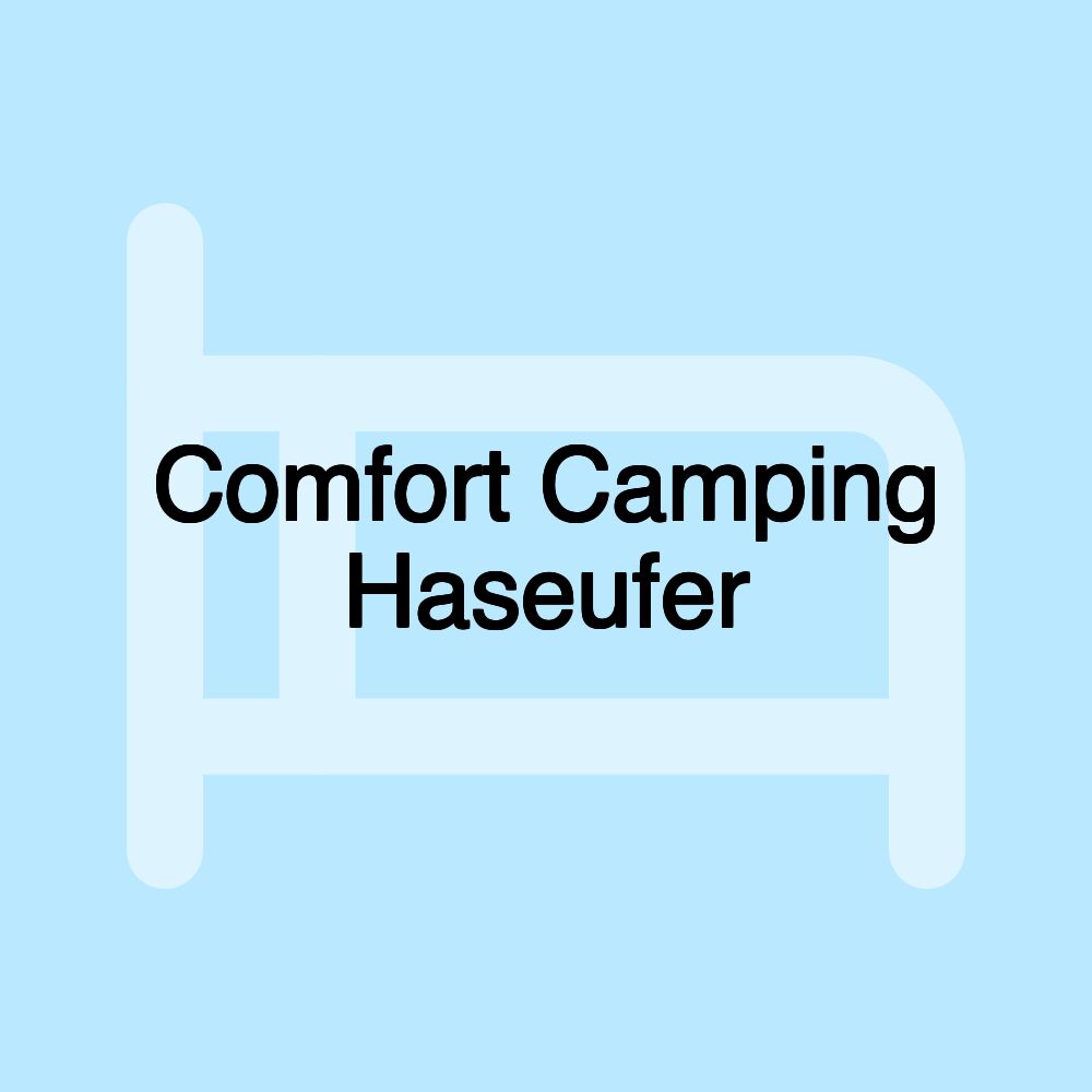 Comfort Camping Haseufer