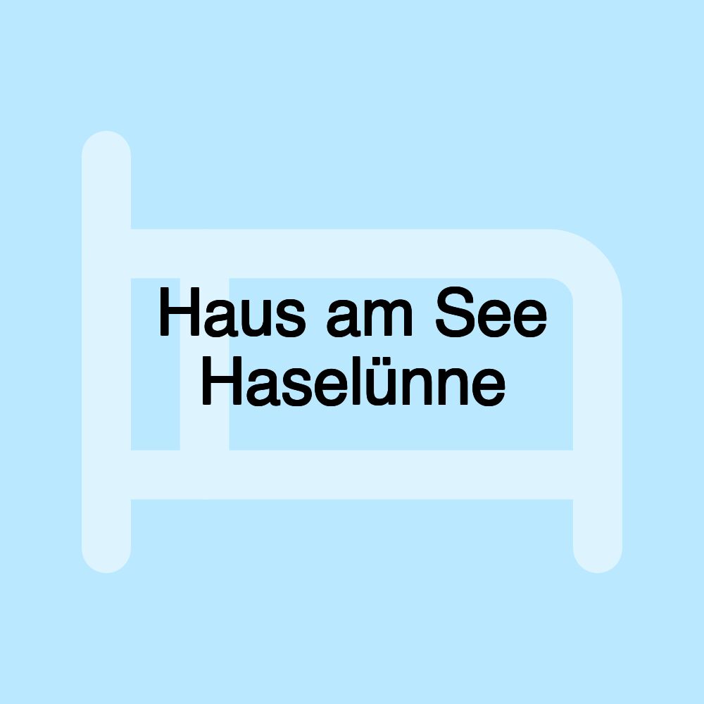 Haus am See Haselünne