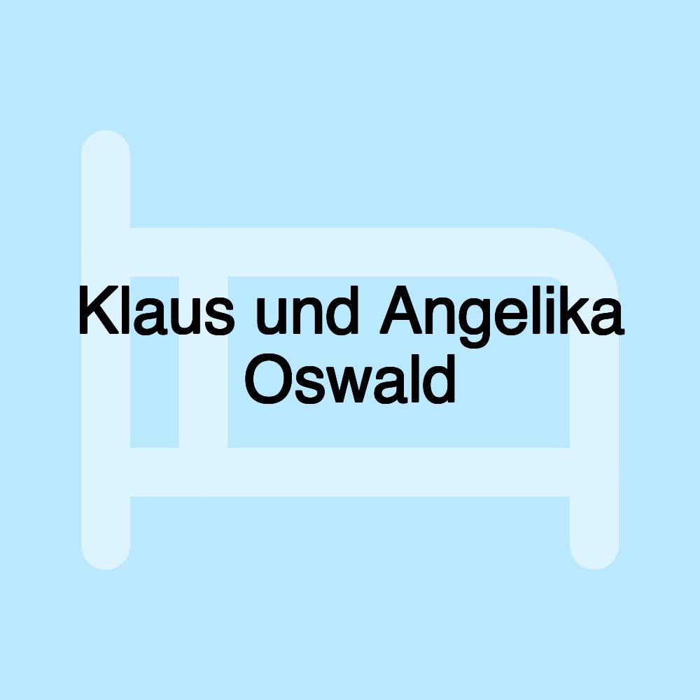 Klaus und Angelika Oswald