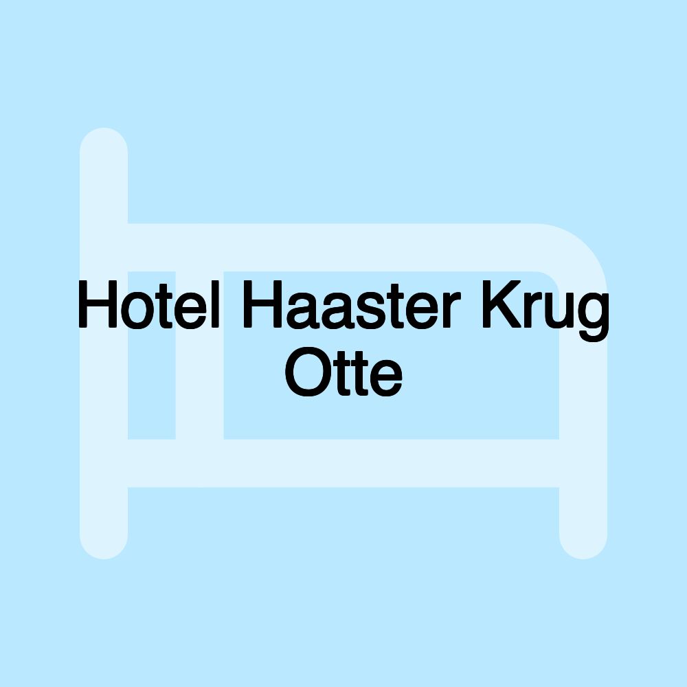 Hotel Haaster Krug Otte