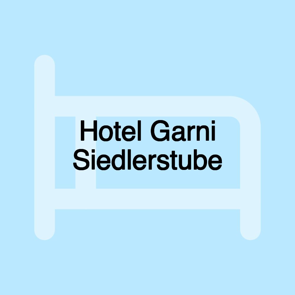 Hotel Garni Siedlerstube