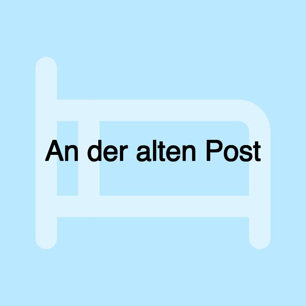 An der alten Post