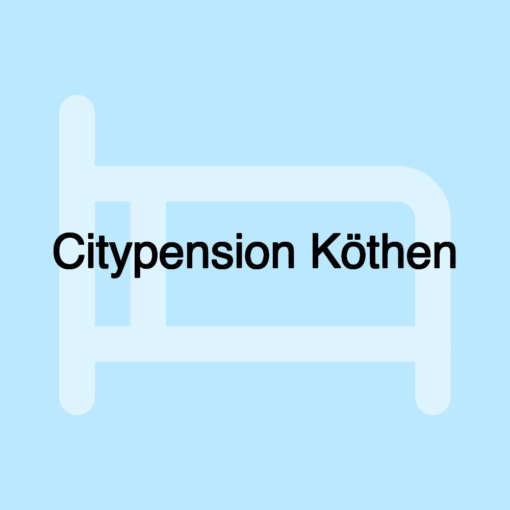 Citypension Köthen