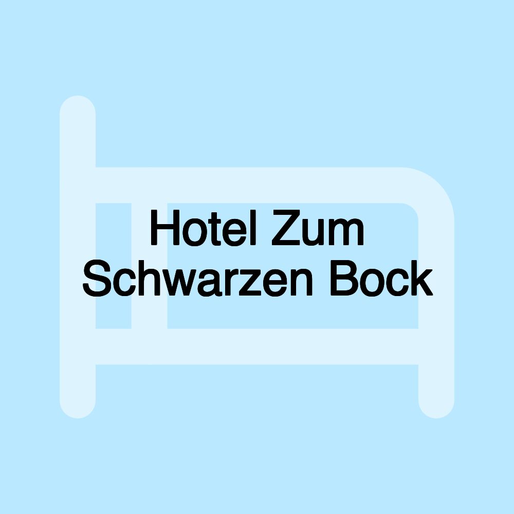 Hotel Zum Schwarzen Bock