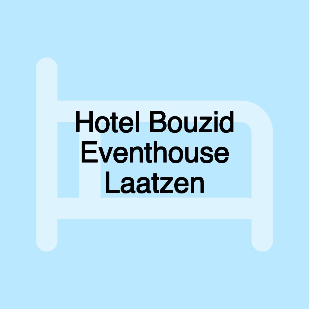 Hotel Bouzid Eventhouse Laatzen