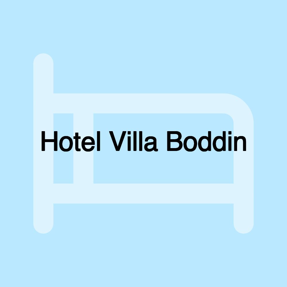 Hotel Villa Boddin