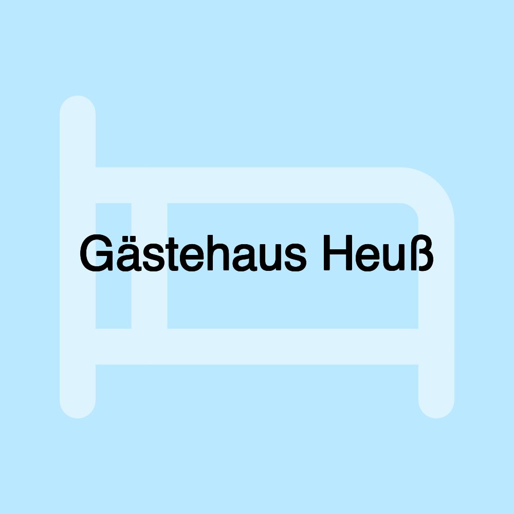 Gästehaus Heuß