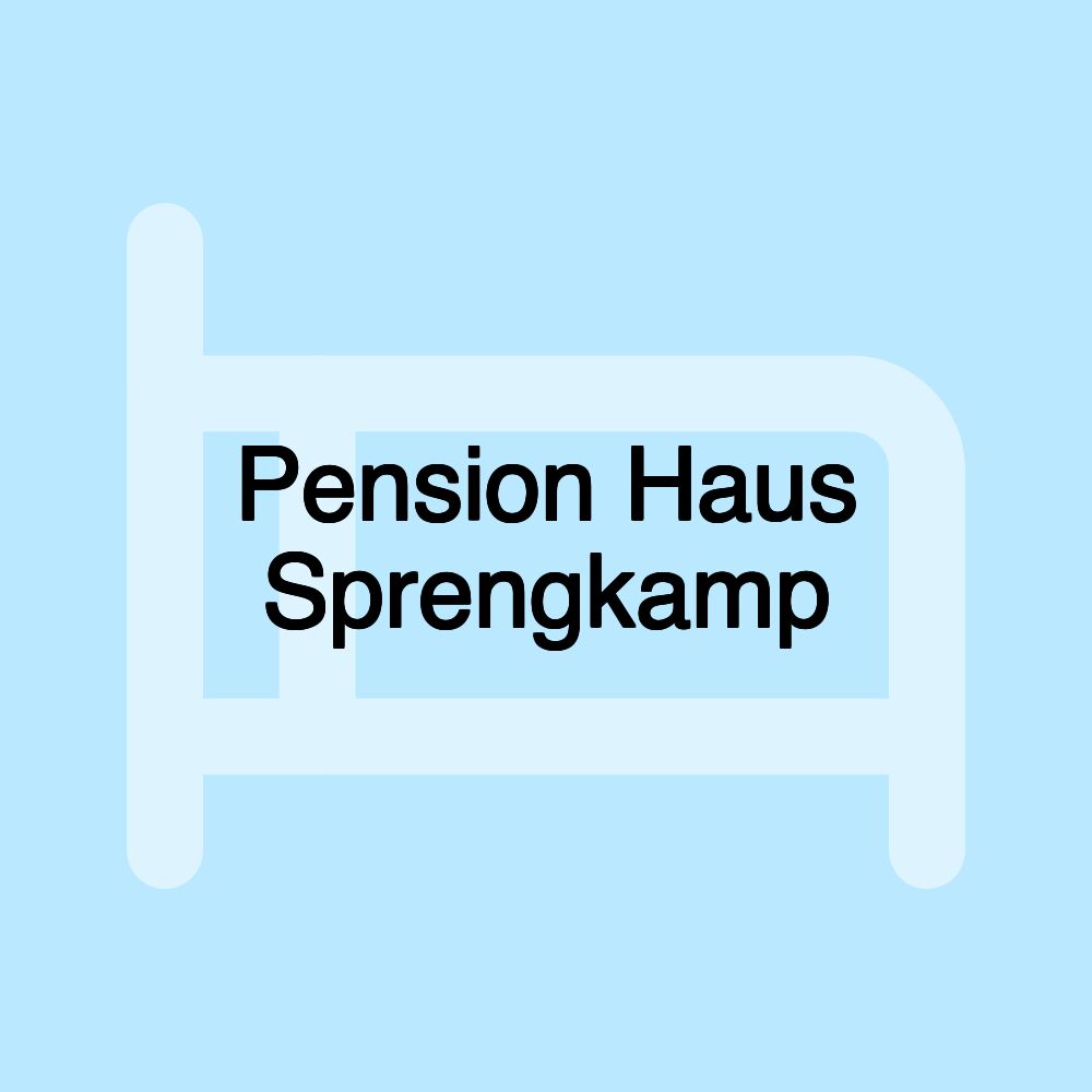 Pension Haus Sprengkamp