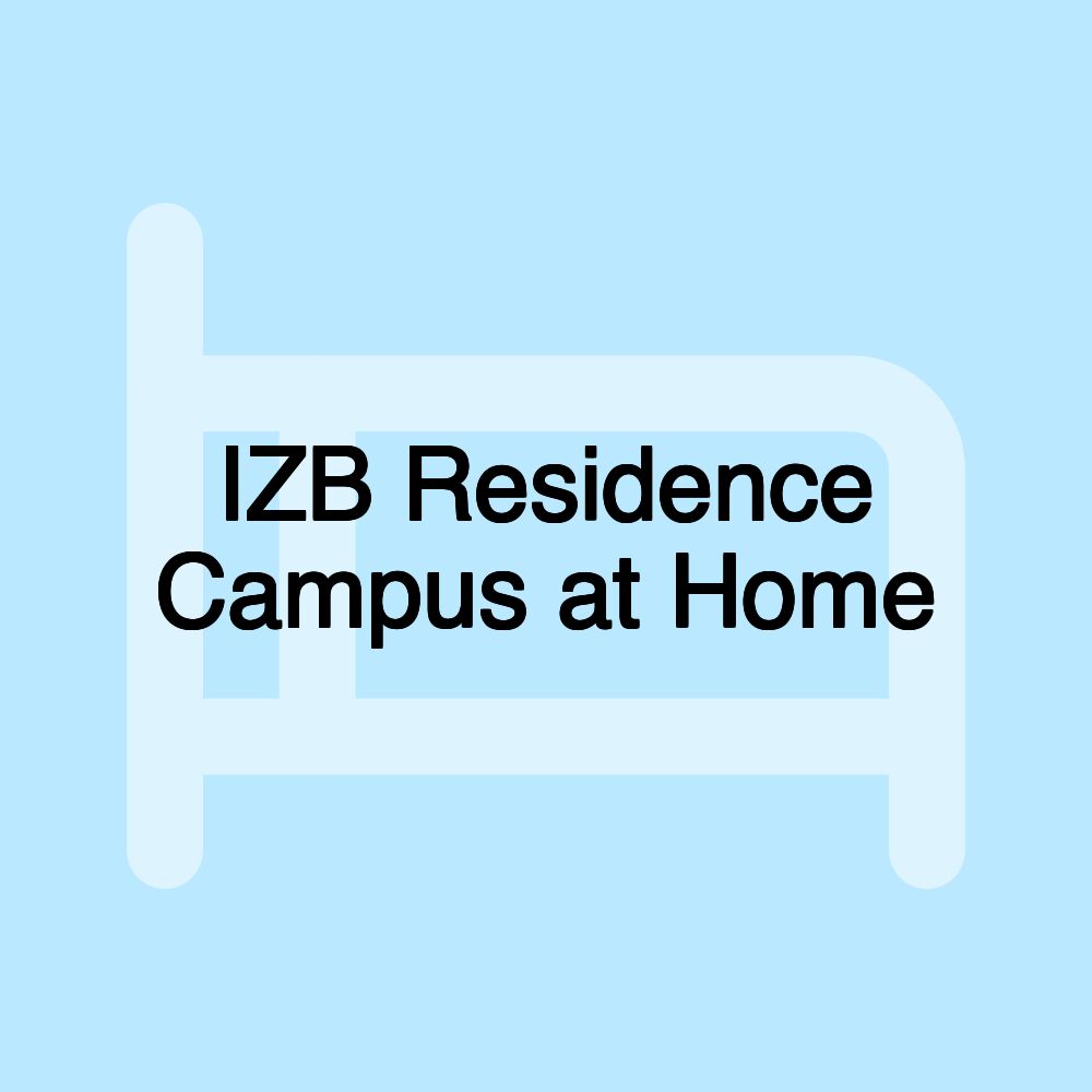 IZB Residence Campus at Home