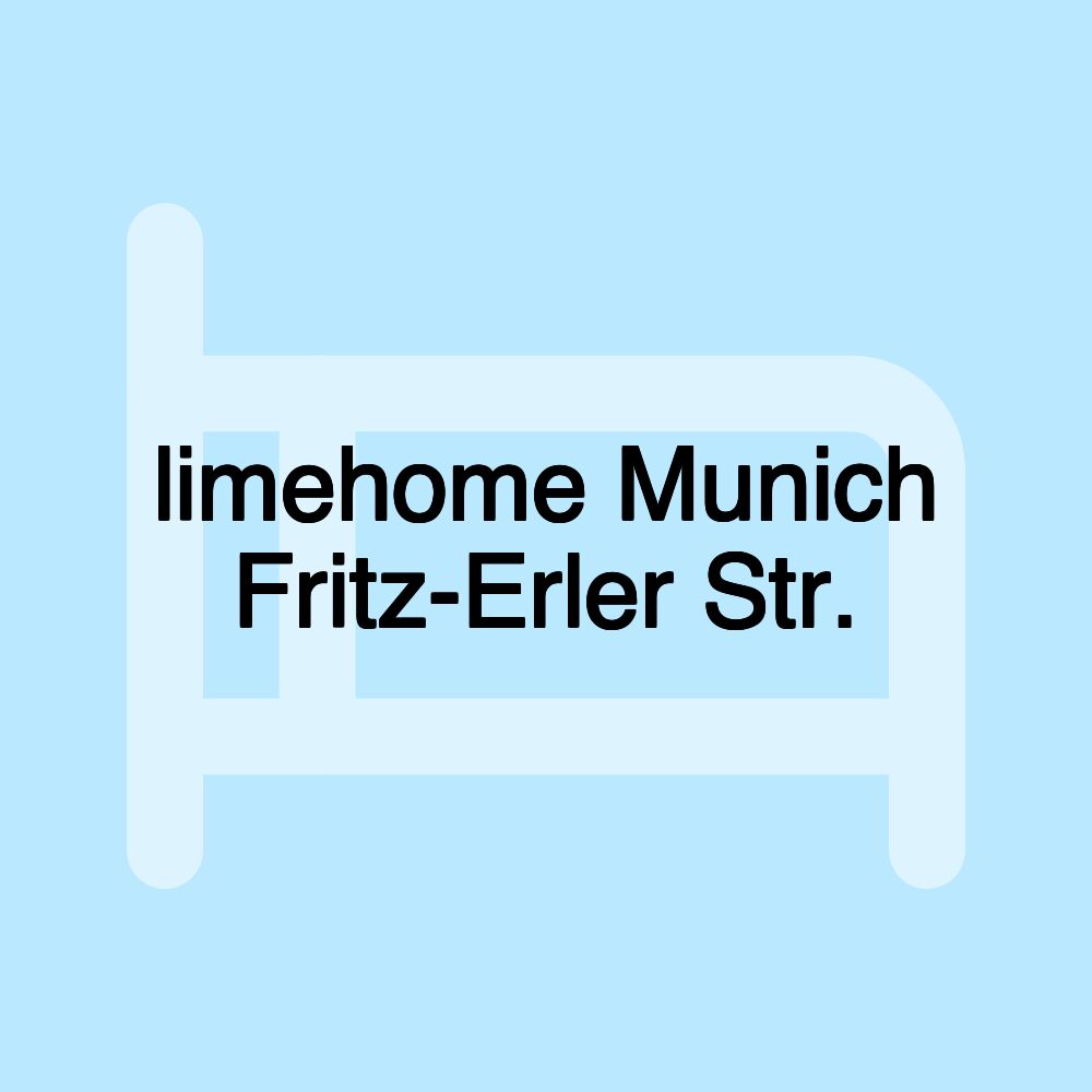 limehome Munich Fritz-Erler Str.