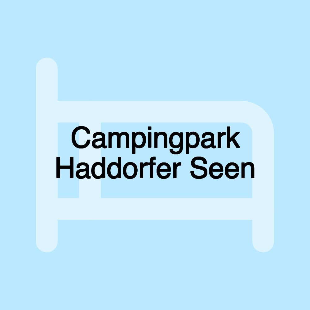 Campingpark Haddorfer Seen