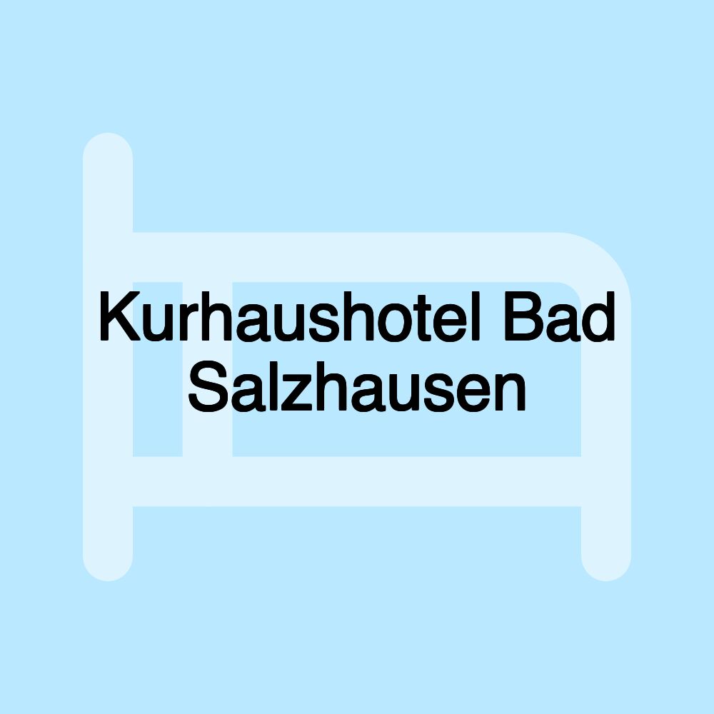 Kurhaushotel Bad Salzhausen