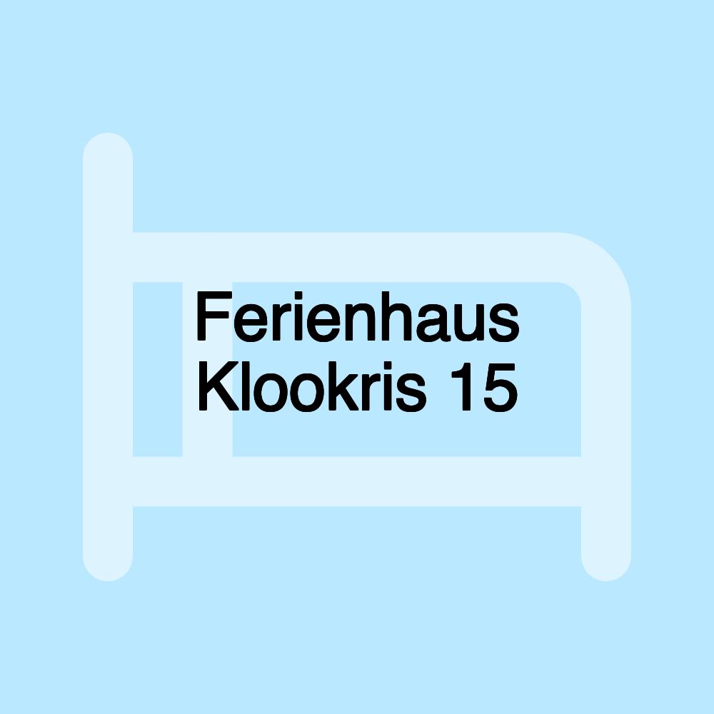 Ferienhaus Klookris 15