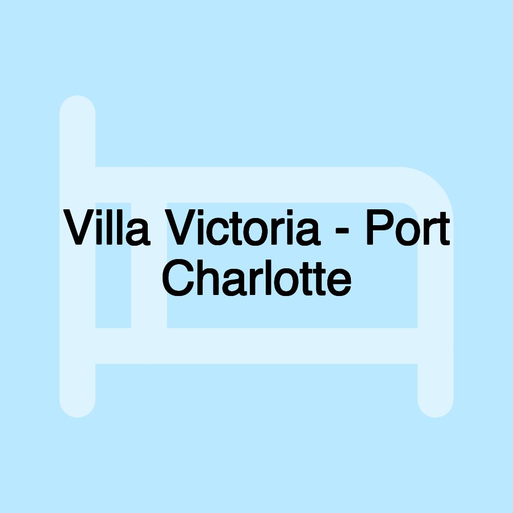 Villa Victoria - Port Charlotte