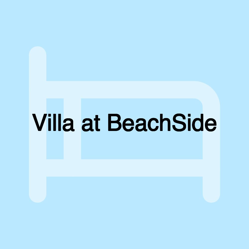 Villa at BeachSide