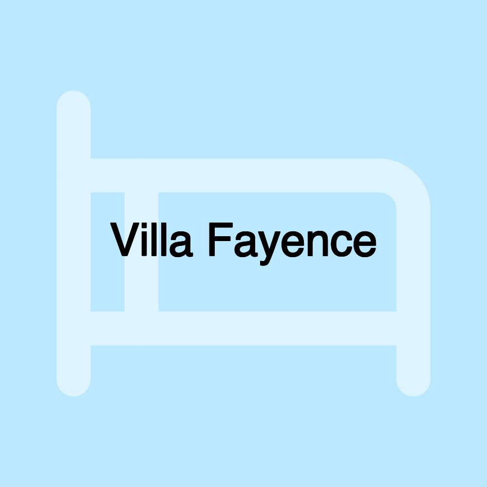 Villa Fayence