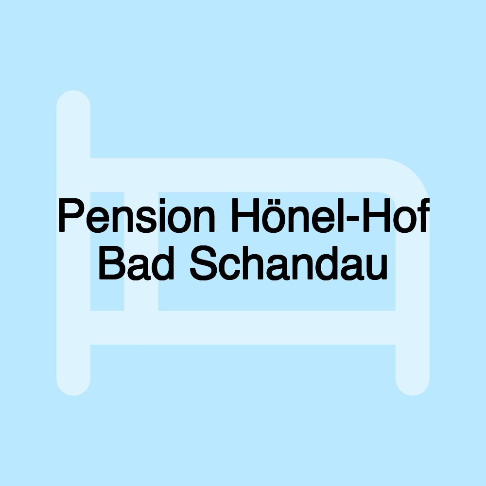 Pension Hönel-Hof Bad Schandau