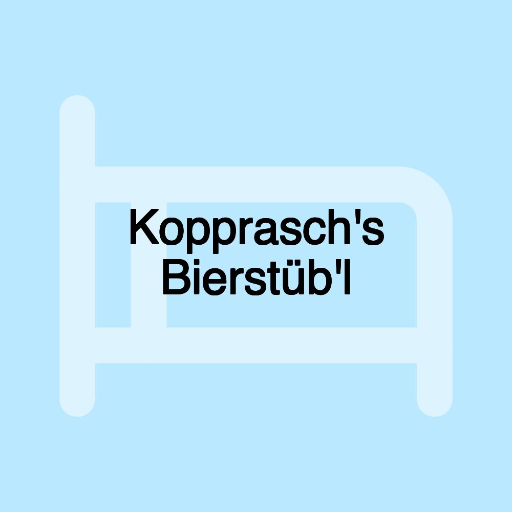 Kopprasch's Bierstüb'l