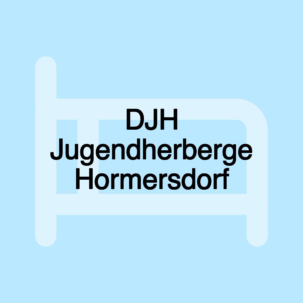 DJH Jugendherberge Hormersdorf