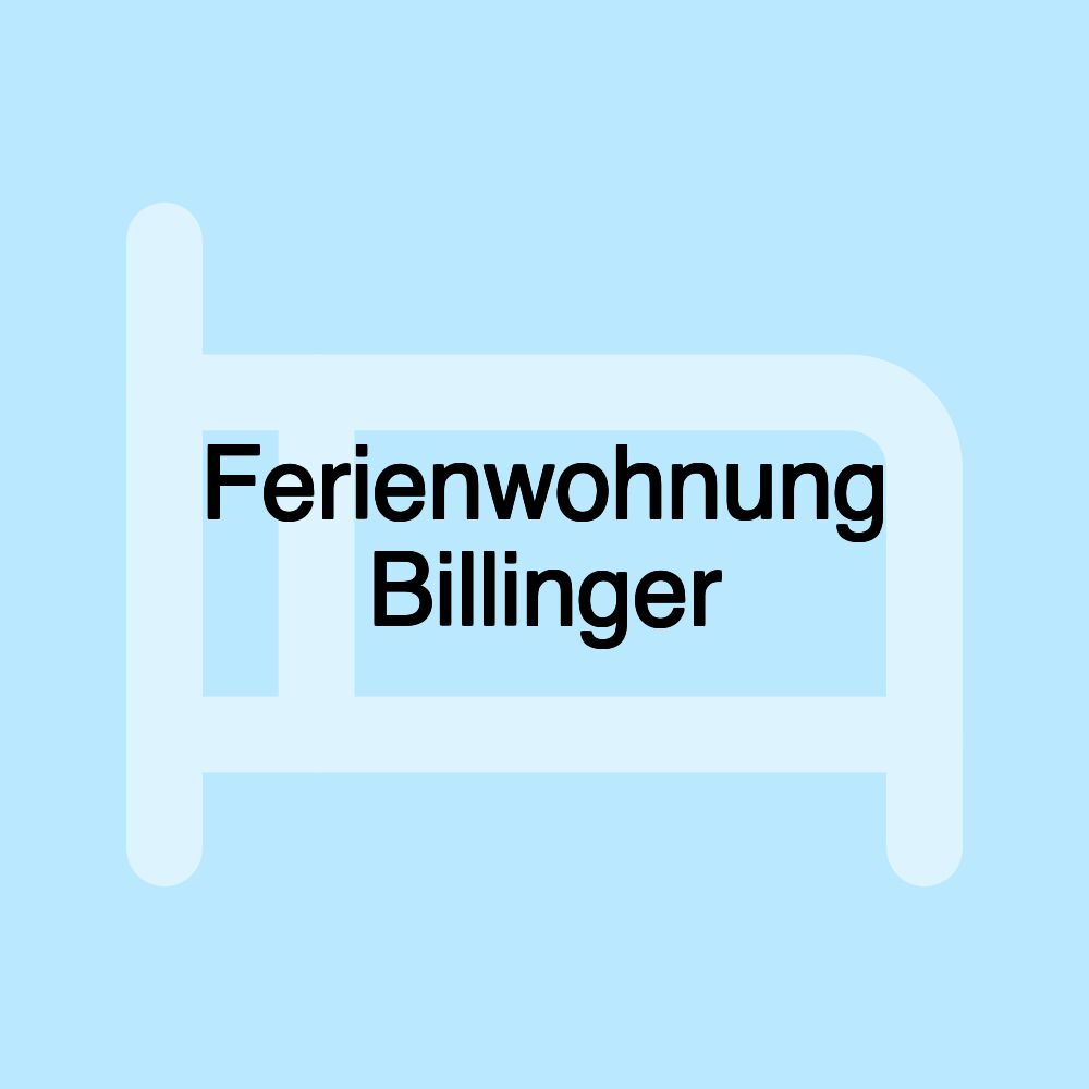 Ferienwohnung Billinger