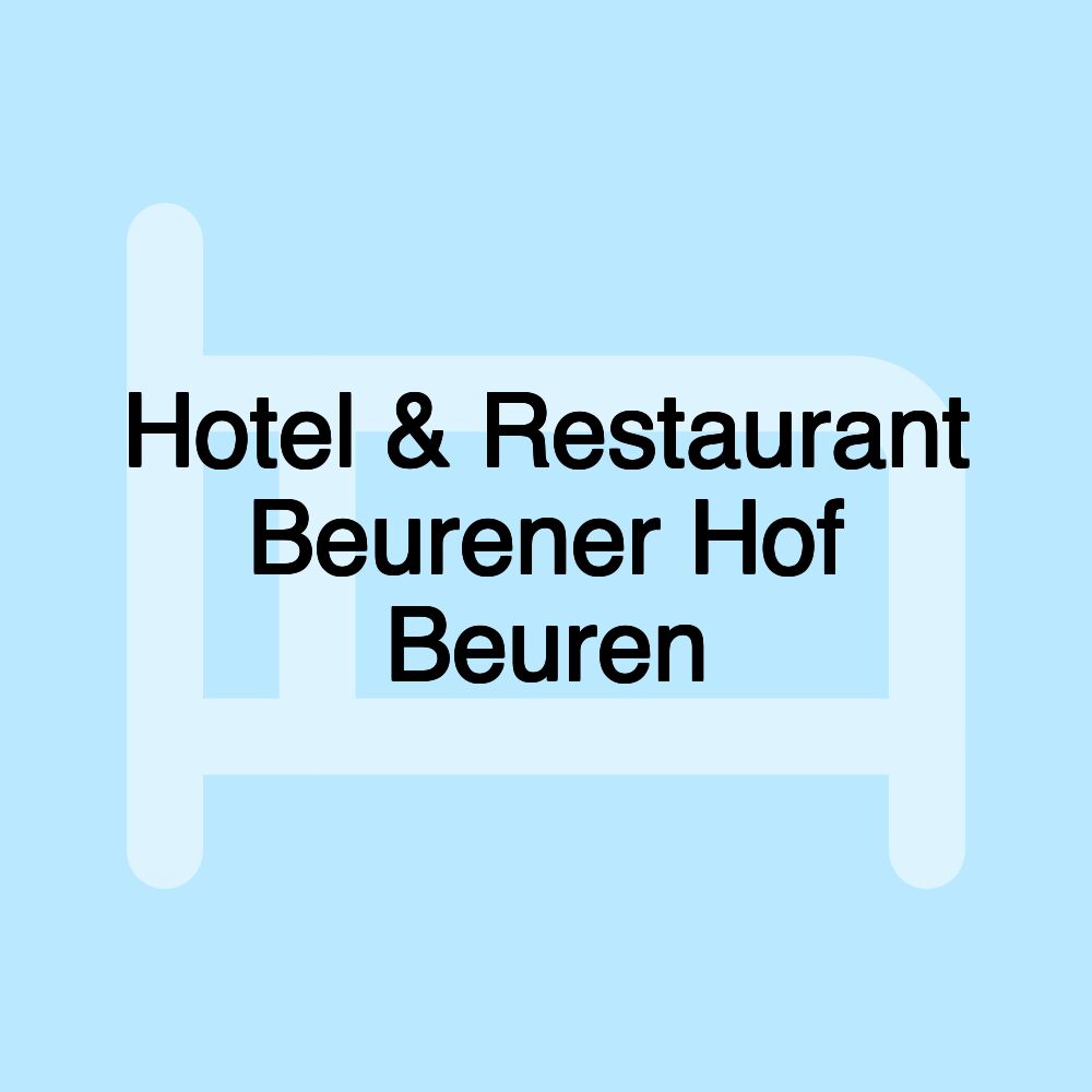 Hotel & Restaurant Beurener Hof Beuren