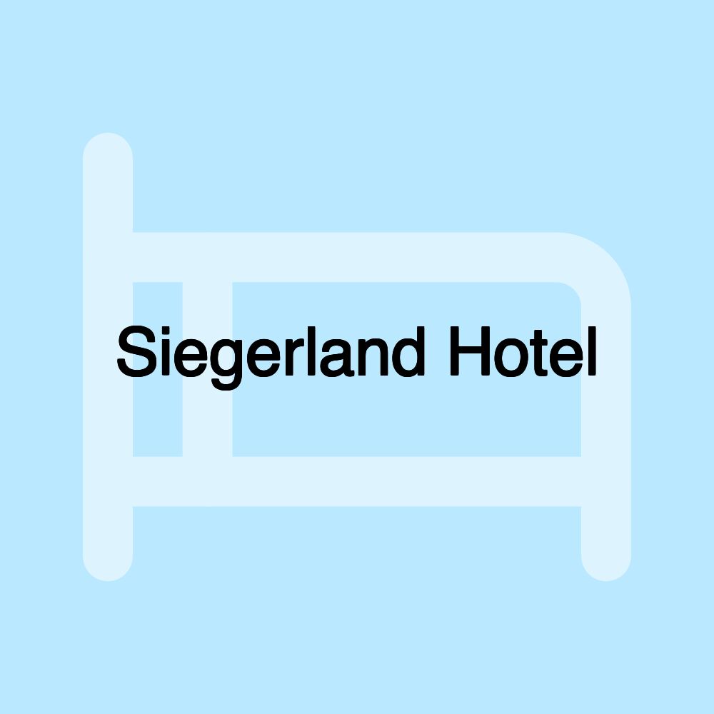 Siegerland Hotel